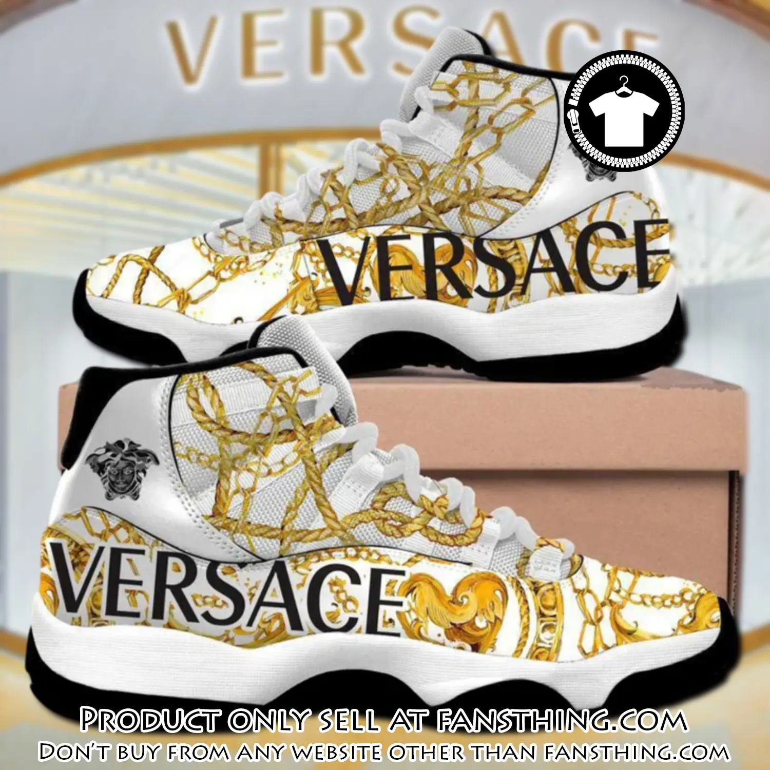 Gianni versace white air jordan 11 sneakers shoes hot  gifts for men women fst4547949